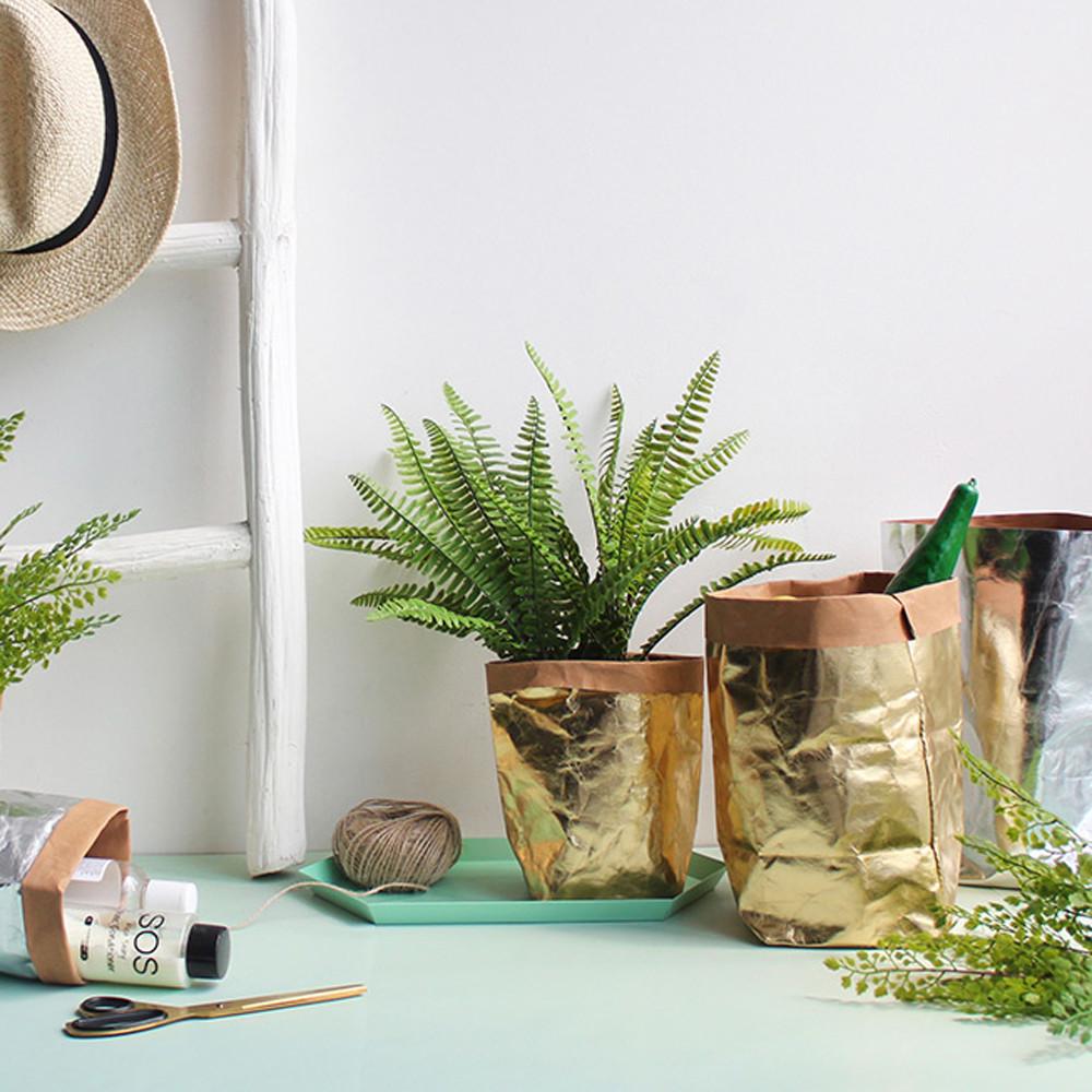 Product - Kraft Paper Bag Plant Pot